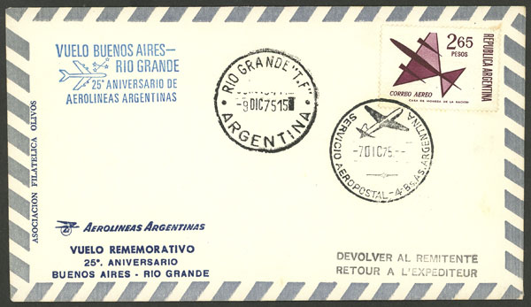 Lot 1446 - Argentina postal history - Guillermo Jalil - Philatino Auction # 2339 ARGENTINA: Budget auction with very good material of all periods, including rarities! Lot 1446 - Argentina postal history - Guillermo Jalil - Philatino Auction # 2339 ARGENTINA: Budget auction with very good material of all periods, including rarities!
