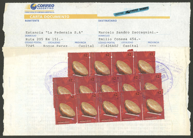 Lot 1502 - Argentina other items -  Guillermo Jalil - Philatino Auction # 2339 ARGENTINA: Budget auction with very good material of all periods, including rarities!