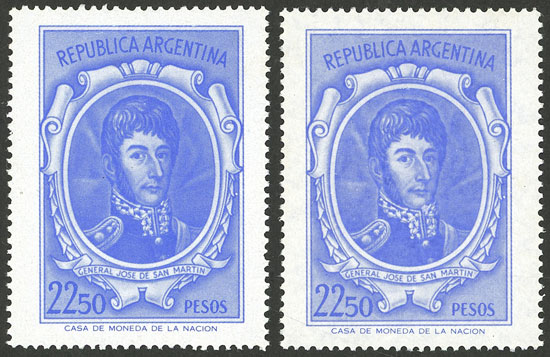 Lot 918 - Argentina general issues -  Guillermo Jalil - Philatino Auction # 2339 ARGENTINA: Budget auction with very good material of all periods, including rarities!