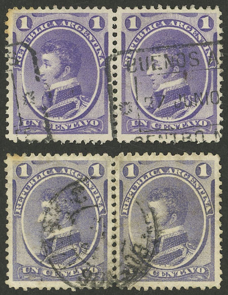Lot 112 - Argentina general issues - Guillermo Jalil - Philatino Auction # 2339 ARGENTINA: Budget auction with very good material of all periods, including rarities! Lot 112 - Argentina general issues - Guillermo Jalil - Philatino Auction # 2339 ARGENTINA: Budget auction with very good material of all periods, including rarities!