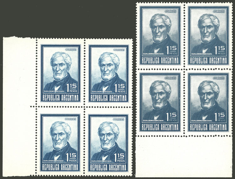 Lot 908 - Argentina general issues -  Guillermo Jalil - Philatino Auction # 2339 ARGENTINA: Budget auction with very good material of all periods, including rarities!