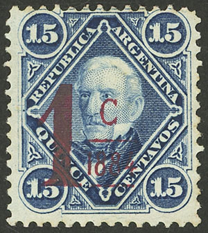 Lot 135 - Argentina general issues - Guillermo Jalil - Philatino Auction # 2339 ARGENTINA: Budget auction with very good material of all periods, including rarities! Lot 135 - Argentina general issues - Guillermo Jalil - Philatino Auction # 2339 ARGENTINA: Budget auction with very good material of all periods, including rarities!