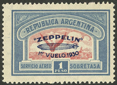 Lot 283 - Argentina general issues -  Guillermo Jalil - Philatino Auction # 2339 ARGENTINA: Budget auction with very good material of all periods, including rarities!