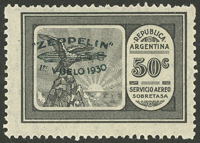 Lot 284 - Argentina general issues -  Guillermo Jalil - Philatino Auction # 2339 ARGENTINA: Budget auction with very good material of all periods, including rarities!