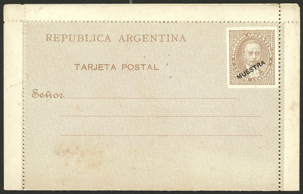 Lot 1332 - Argentina Postal stationery - Guillermo Jalil - Philatino Auction # 2339 ARGENTINA: Budget auction with very good material of all periods, including rarities! Lot 1332 - Argentina Postal stationery - Guillermo Jalil - Philatino Auction # 2339 ARGENTINA: Budget auction with very good material of all periods, including rarities!