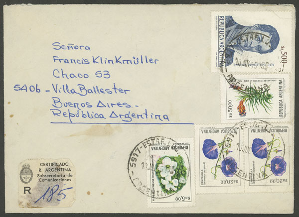 Lot 1453 - Argentina postal history - Guillermo Jalil - Philatino Auction # 2339 ARGENTINA: Budget auction with very good material of all periods, including rarities! Lot 1453 - Argentina postal history - Guillermo Jalil - Philatino Auction # 2339 ARGENTINA: Budget auction with very good material of all periods, including rarities!