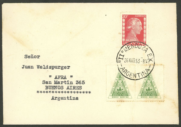 Lot 1520 - Argentina cinderellas -  Guillermo Jalil - Philatino Auction # 2339 ARGENTINA: Budget auction with very good material of all periods, including rarities!