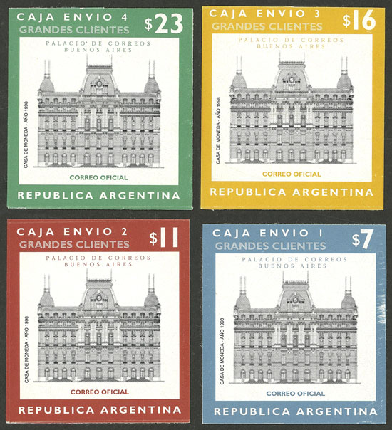 Lot 1182 - Argentina STAMPS FOR PARCEL POST -  Guillermo Jalil - Philatino Auction # 2339 ARGENTINA: Budget auction with very good material of all periods, including rarities!