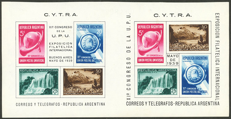 Lot 1123 - Argentina souvenir sheets - Guillermo Jalil - Philatino Auction # 2339 ARGENTINA: Budget auction with very good material of all periods, including rarities! Lot 1123 - Argentina souvenir sheets - Guillermo Jalil - Philatino Auction # 2339 ARGENTINA: Budget auction with very good material of all periods, including rarities!
