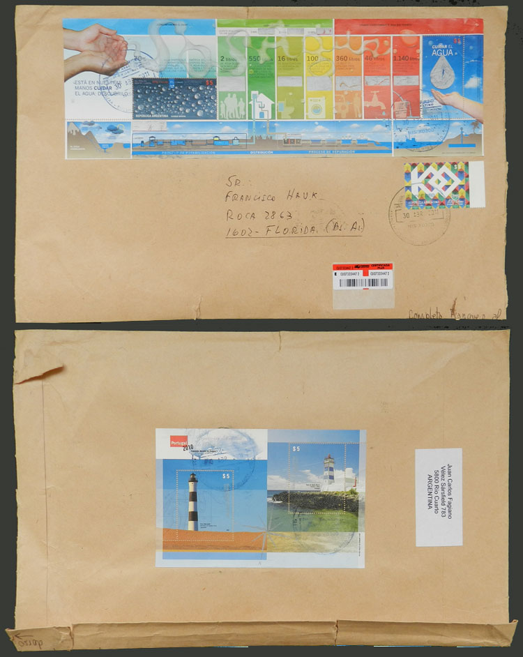 Lot 1176 - Argentina souvenir sheets -  Guillermo Jalil - Philatino Auction # 2339 ARGENTINA: Budget auction with very good material of all periods, including rarities!