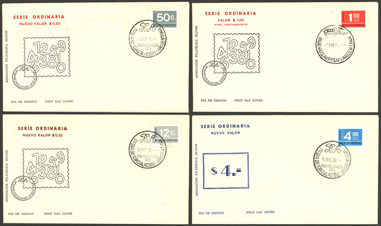 Lot 929 - Argentina general issues -  Guillermo Jalil - Philatino Auction # 2339 ARGENTINA: Budget auction with very good material of all periods, including rarities!