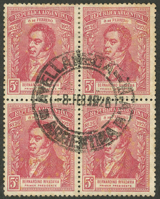 Lot 277 - Argentina general issues -  Guillermo Jalil - Philatino Auction # 2339 ARGENTINA: Budget auction with very good material of all periods, including rarities!