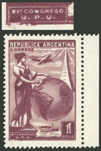 Lot 408 - Argentina general issues - Guillermo Jalil - Philatino Auction # 2339 ARGENTINA: Budget auction with very good material of all periods, including rarities! Lot 408 - Argentina general issues - Guillermo Jalil - Philatino Auction # 2339 ARGENTINA: Budget auction with very good material of all periods, including rarities!