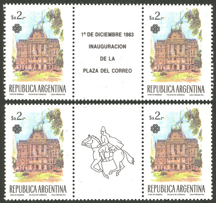 Lot 981 - Argentina general issues -  Guillermo Jalil - Philatino Auction # 2339 ARGENTINA: Budget auction with very good material of all periods, including rarities!