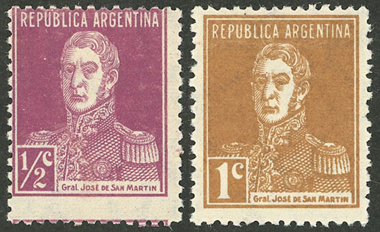 Lot 271 - Argentina general issues - Guillermo Jalil - Philatino Auction # 2339 ARGENTINA: Budget auction with very good material of all periods, including rarities! Lot 271 - Argentina general issues - Guillermo Jalil - Philatino Auction # 2339 ARGENTINA: Budget auction with very good material of all periods, including rarities!