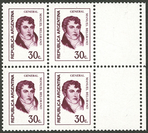 Lot 913 - Argentina general issues -  Guillermo Jalil - Philatino Auction # 2339 ARGENTINA: Budget auction with very good material of all periods, including rarities!