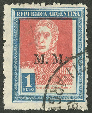 Lot 1240 - Argentina official stamps -  Guillermo Jalil - Philatino Auction # 2339 ARGENTINA: Budget auction with very good material of all periods, including rarities!
