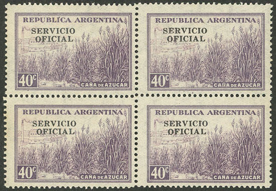 Lot 1262 - Argentina official stamps - Guillermo Jalil - Philatino Auction # 2339 ARGENTINA: Budget auction with very good material of all periods, including rarities! Lot 1262 - Argentina official stamps - Guillermo Jalil - Philatino Auction # 2339 ARGENTINA: Budget auction with very good material of all periods, including rarities!