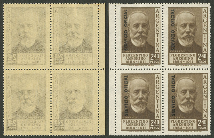 Lot 1275 - Argentina official stamps - Guillermo Jalil - Philatino Auction # 2339 ARGENTINA: Budget auction with very good material of all periods, including rarities! Lot 1275 - Argentina official stamps - Guillermo Jalil - Philatino Auction # 2339 ARGENTINA: Budget auction with very good material of all periods, including rarities!