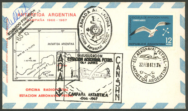 Lot 7 - argentine antarctica postal history - Guillermo Jalil - Philatino Auction # 2339 ARGENTINA: Budget auction with very good material of all periods, including rarities! Lot 7 - argentine antarctica postal history - Guillermo Jalil - Philatino Auction # 2339 ARGENTINA: Budget auction with very good material of all periods, including rarities!