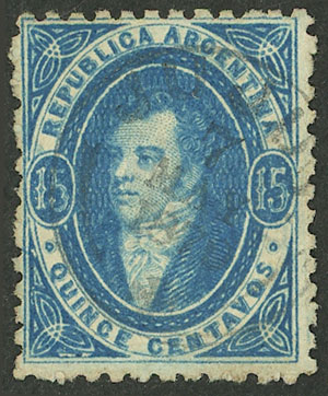 Lot 90 - Argentina rivadavias -  Guillermo Jalil - Philatino Auction # 2339 ARGENTINA: Budget auction with very good material of all periods, including rarities!