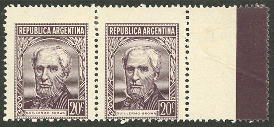 Lot 617 - Argentina general issues - Guillermo Jalil - Philatino Auction # 2339 ARGENTINA: Budget auction with very good material of all periods, including rarities! Lot 617 - Argentina general issues - Guillermo Jalil - Philatino Auction # 2339 ARGENTINA: Budget auction with very good material of all periods, including rarities!