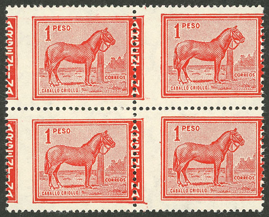 Lot 741 - Argentina general issues -  Guillermo Jalil - Philatino Auction # 2339 ARGENTINA: Budget auction with very good material of all periods, including rarities!