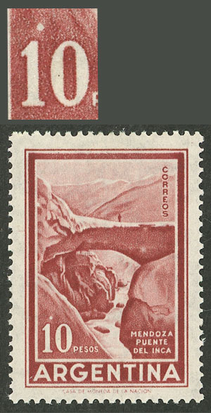 Lot 780 - Argentina general issues -  Guillermo Jalil - Philatino Auction # 2339 ARGENTINA: Budget auction with very good material of all periods, including rarities!