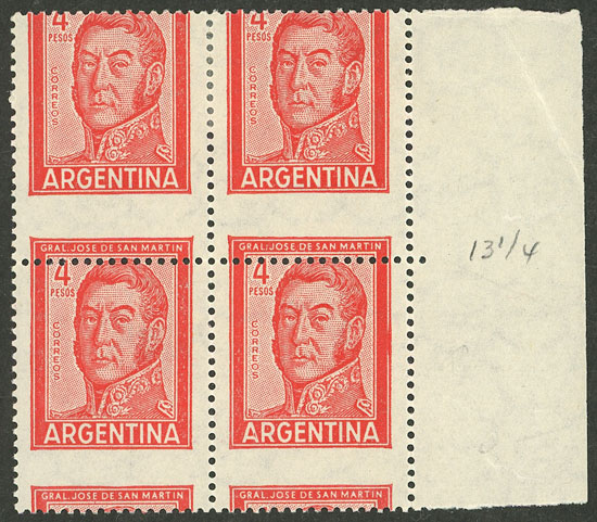 Lot 770 - Argentina general issues - Guillermo Jalil - Philatino Auction # 2339 ARGENTINA: Budget auction with very good material of all periods, including rarities! Lot 770 - Argentina general issues - Guillermo Jalil - Philatino Auction # 2339 ARGENTINA: Budget auction with very good material of all periods, including rarities!