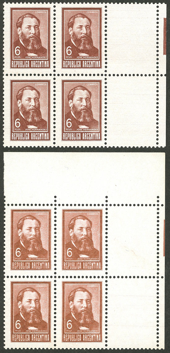 Lot 839 - Argentina general issues - Guillermo Jalil - Philatino Auction # 2339 ARGENTINA: Budget auction with very good material of all periods, including rarities! Lot 839 - Argentina general issues - Guillermo Jalil - Philatino Auction # 2339 ARGENTINA: Budget auction with very good material of all periods, including rarities!