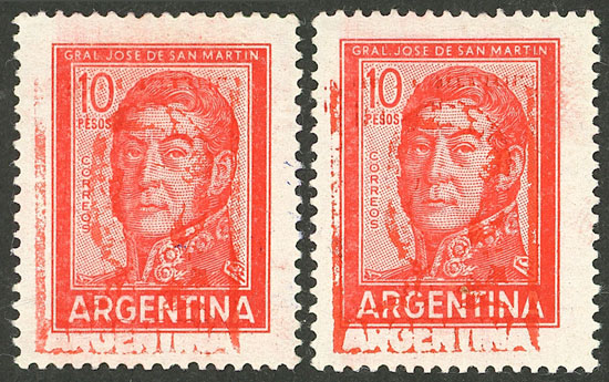 Lot 846 - Argentina general issues - Guillermo Jalil - Philatino Auction # 2339 ARGENTINA: Budget auction with very good material of all periods, including rarities! Lot 846 - Argentina general issues - Guillermo Jalil - Philatino Auction # 2339 ARGENTINA: Budget auction with very good material of all periods, including rarities!
