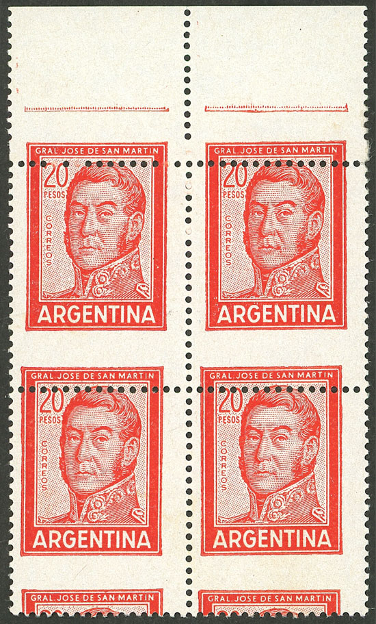 Lot 852 - Argentina general issues - Guillermo Jalil - Philatino Auction # 2339 ARGENTINA: Budget auction with very good material of all periods, including rarities! Lot 852 - Argentina general issues - Guillermo Jalil - Philatino Auction # 2339 ARGENTINA: Budget auction with very good material of all periods, including rarities!
