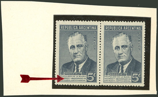 Lot 513 - Argentina general issues -  Guillermo Jalil - Philatino Auction # 2339 ARGENTINA: Budget auction with very good material of all periods, including rarities!