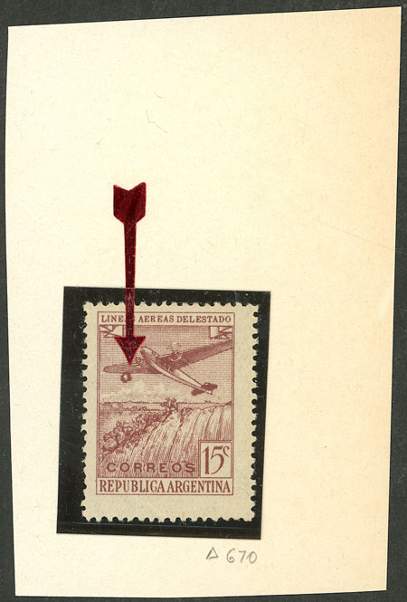 Lot 518 - Argentina general issues -  Guillermo Jalil - Philatino Auction # 2339 ARGENTINA: Budget auction with very good material of all periods, including rarities!