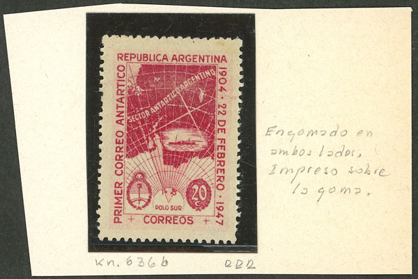 Lot 539 - Argentina general issues - Guillermo Jalil - Philatino Auction # 2339 ARGENTINA: Budget auction with very good material of all periods, including rarities! Lot 539 - Argentina general issues - Guillermo Jalil - Philatino Auction # 2339 ARGENTINA: Budget auction with very good material of all periods, including rarities!