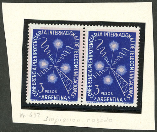 Lot 598 - Argentina general issues - Guillermo Jalil - Philatino Auction # 2339 ARGENTINA: Budget auction with very good material of all periods, including rarities! Lot 598 - Argentina general issues - Guillermo Jalil - Philatino Auction # 2339 ARGENTINA: Budget auction with very good material of all periods, including rarities!