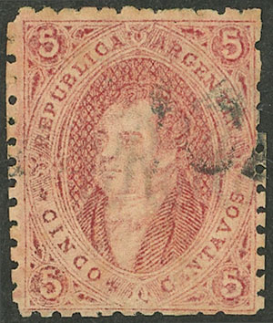 Lot 84 - Argentina rivadavias -  Guillermo Jalil - Philatino Auction # 2339 ARGENTINA: Budget auction with very good material of all periods, including rarities!