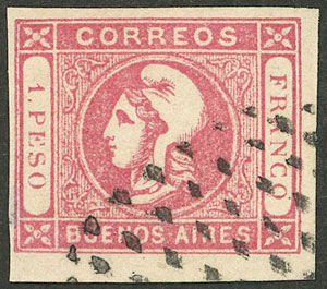 Lot 27 - Argentina cabecitas - Guillermo Jalil - Philatino Auction # 2339 ARGENTINA: Budget auction with very good material of all periods, including rarities! Lot 27 - Argentina cabecitas - Guillermo Jalil - Philatino Auction # 2339 ARGENTINA: Budget auction with very good material of all periods, including rarities!