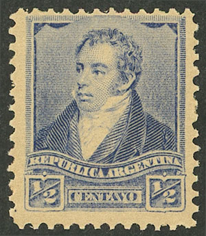 Lot 158 - Argentina general issues -  Guillermo Jalil - Philatino Auction # 2339 ARGENTINA: Budget auction with very good material of all periods, including rarities!