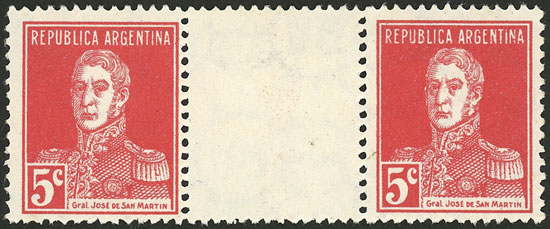Lot 266 - Argentina general issues - Guillermo Jalil - Philatino Auction # 2339 ARGENTINA: Budget auction with very good material of all periods, including rarities! Lot 266 - Argentina general issues - Guillermo Jalil - Philatino Auction # 2339 ARGENTINA: Budget auction with very good material of all periods, including rarities!
