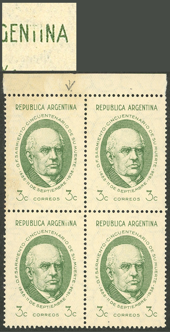 Lot 399 - Argentina general issues -  Guillermo Jalil - Philatino Auction # 2339 ARGENTINA: Budget auction with very good material of all periods, including rarities!