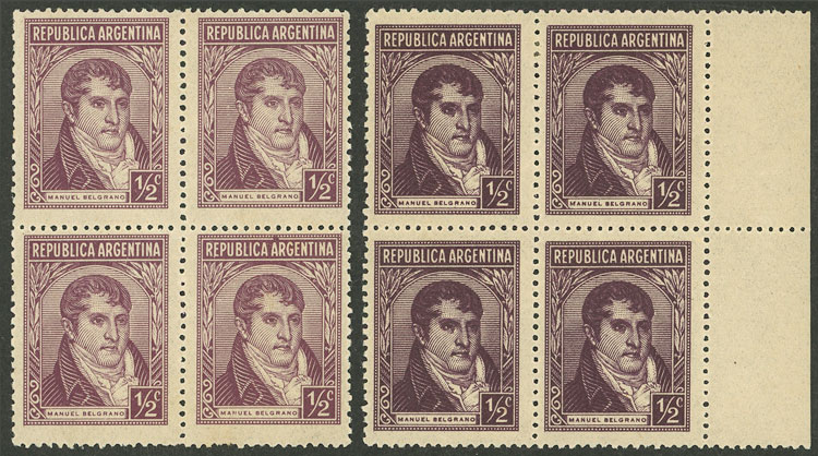 Lot 385 - Argentina general issues -  Guillermo Jalil - Philatino Auction # 2339 ARGENTINA: Budget auction with very good material of all periods, including rarities!