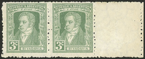 Lot 278 - Argentina general issues -  Guillermo Jalil - Philatino Auction # 2339 ARGENTINA: Budget auction with very good material of all periods, including rarities!