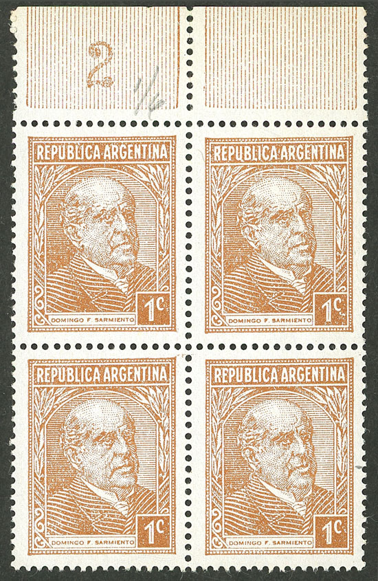 Lot 376 - Argentina general issues -  Guillermo Jalil - Philatino Auction # 2339 ARGENTINA: Budget auction with very good material of all periods, including rarities!