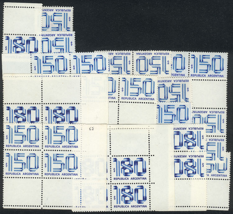 Lot 1488 - Argentina Lots and Collections -  Guillermo Jalil - Philatino Auction # 2339 ARGENTINA: Budget auction with very good material of all periods, including rarities!