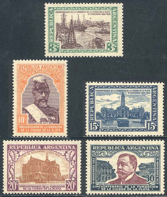 Lot 297 - Argentina general issues -  Guillermo Jalil - Philatino Auction # 2339 ARGENTINA: Budget auction with very good material of all periods, including rarities!