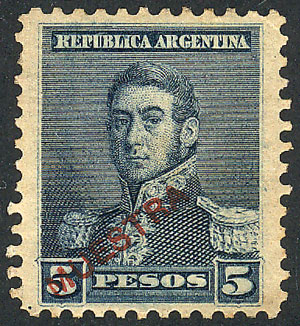 Lot 162 - Argentina general issues -  Guillermo Jalil - Philatino Auction # 2339 ARGENTINA: Budget auction with very good material of all periods, including rarities!