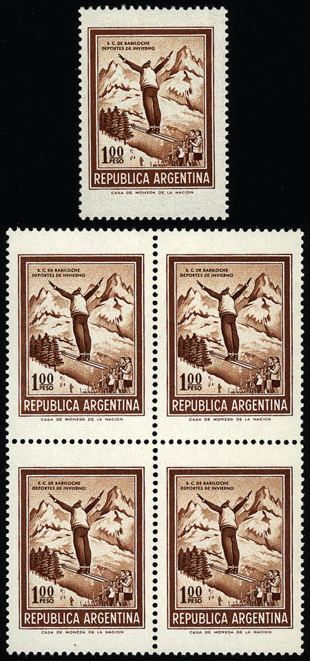 Lot 907 - Argentina general issues -  Guillermo Jalil - Philatino Auction # 2339 ARGENTINA: Budget auction with very good material of all periods, including rarities!