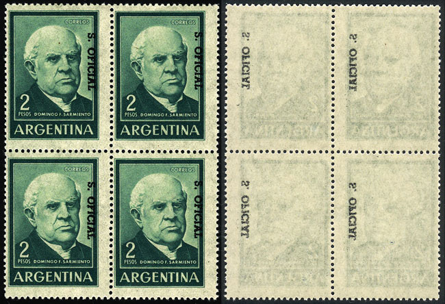 Lot 1284 - Argentina official stamps - Guillermo Jalil - Philatino Auction # 2339 ARGENTINA: Budget auction with very good material of all periods, including rarities! Lot 1284 - Argentina official stamps - Guillermo Jalil - Philatino Auction # 2339 ARGENTINA: Budget auction with very good material of all periods, including rarities!