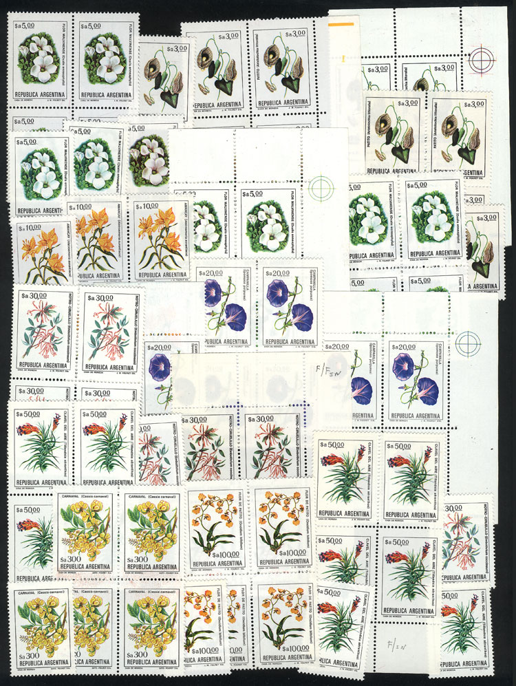 Lot 976 - Argentina general issues -  Guillermo Jalil - Philatino Auction # 2339 ARGENTINA: Budget auction with very good material of all periods, including rarities!